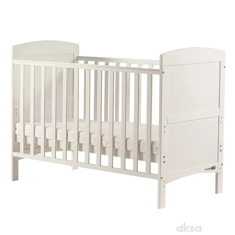 FreeON white drveni krevet Lory, 120 x 60 cm,