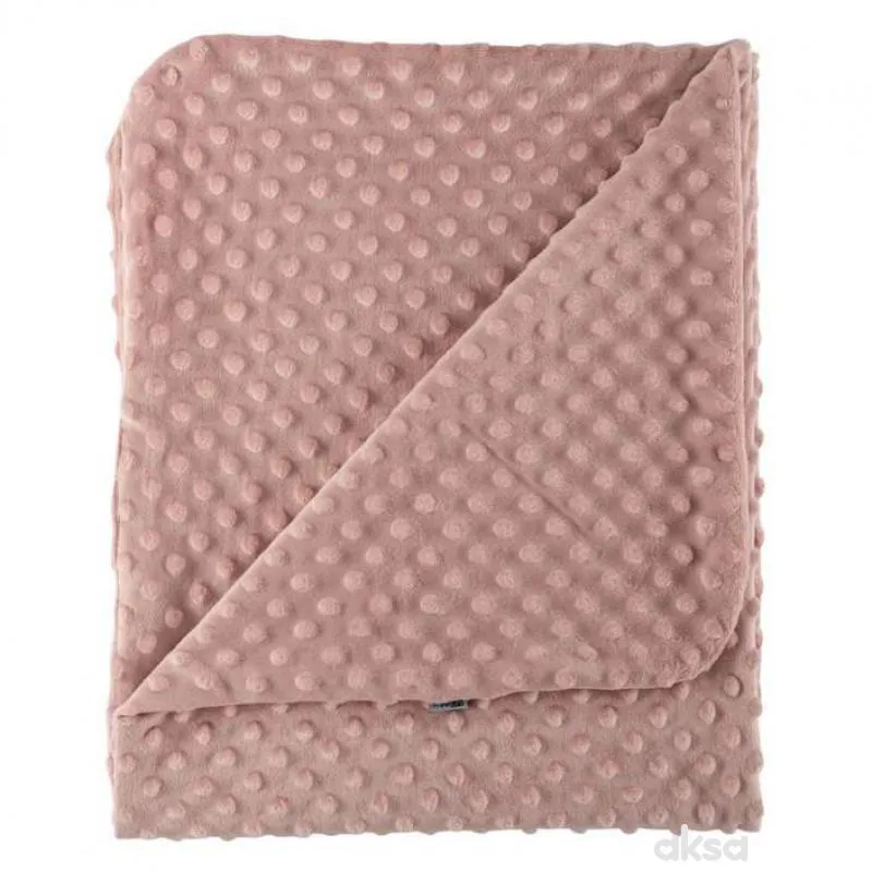BUBA Dekica Minky 75x90cm pink 84027