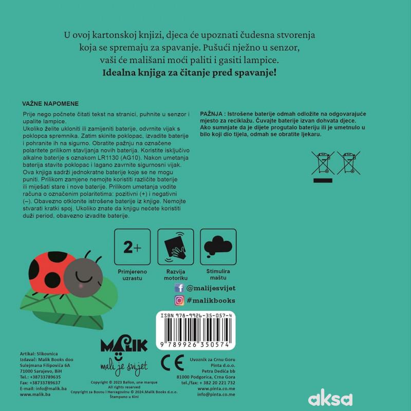 Malik Moja knjiga s lampicama - laku noć 