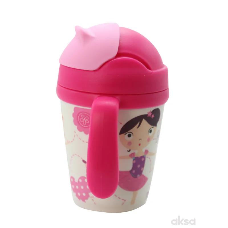 Baby Chef flašica sa slamčicom dancing girl 300ml 