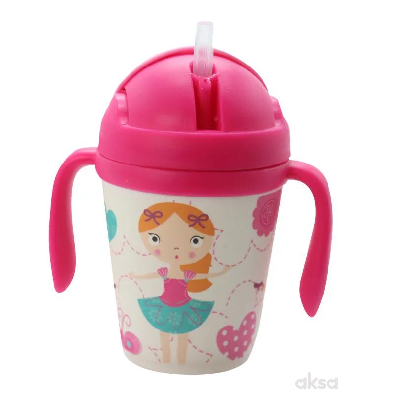 Baby Chef flašica sa slamčicom dancing girl 300ml 