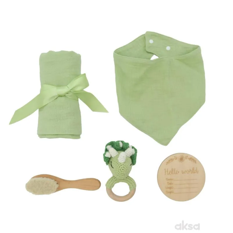 Cute&Cool poklon set za bebe dino 4 kom