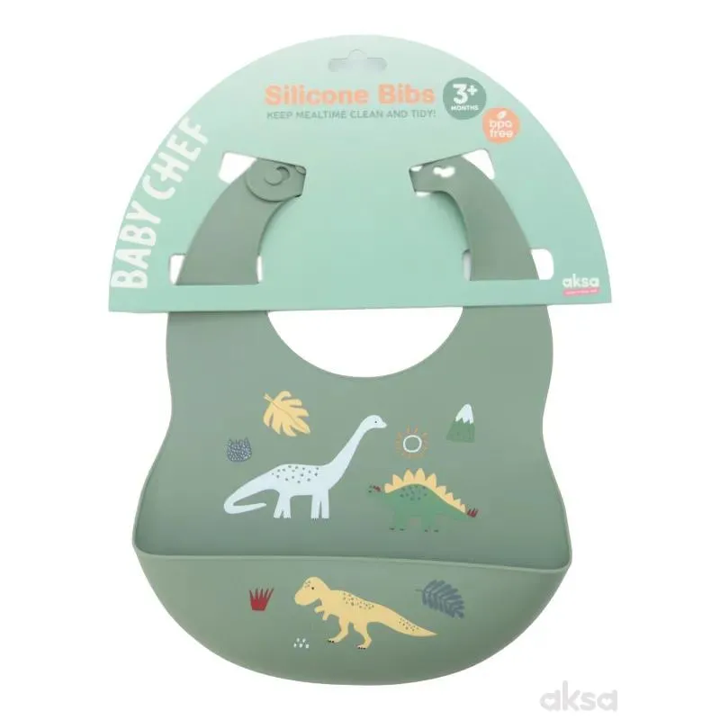 Baby Chef silikonska portikla dinosaurus