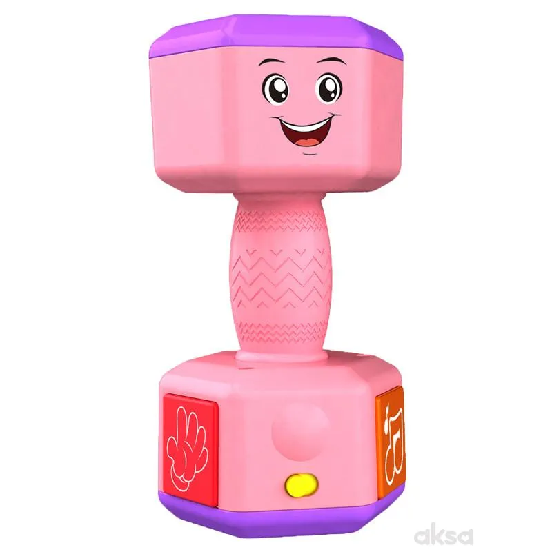 Cute&Cool teg sa muzikom i projektorom,roze 