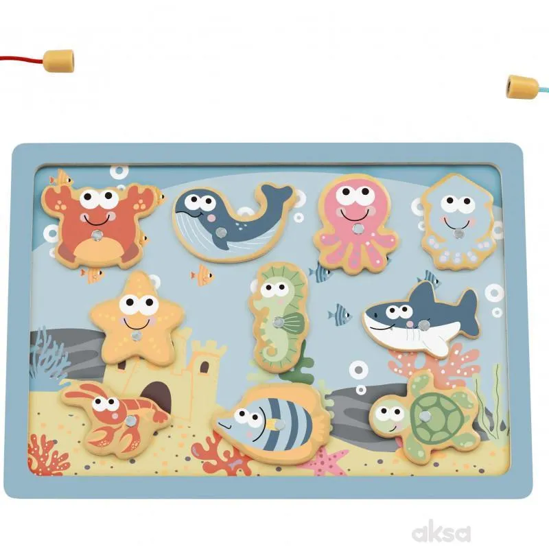 Cute&Cool drvena igračka tabla za pecanje