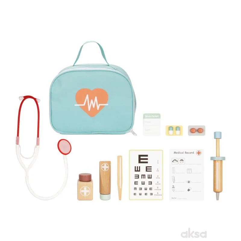 Cute&Cool drvena igračka doktorski set