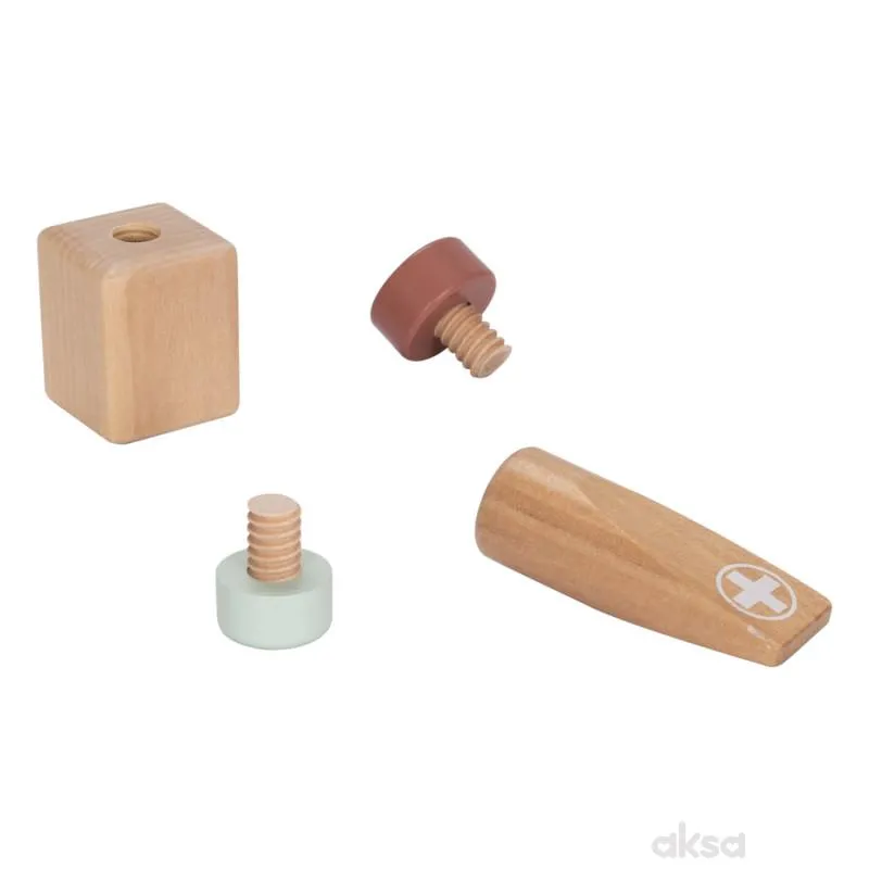Cute&Cool drvena igračka doktorski set