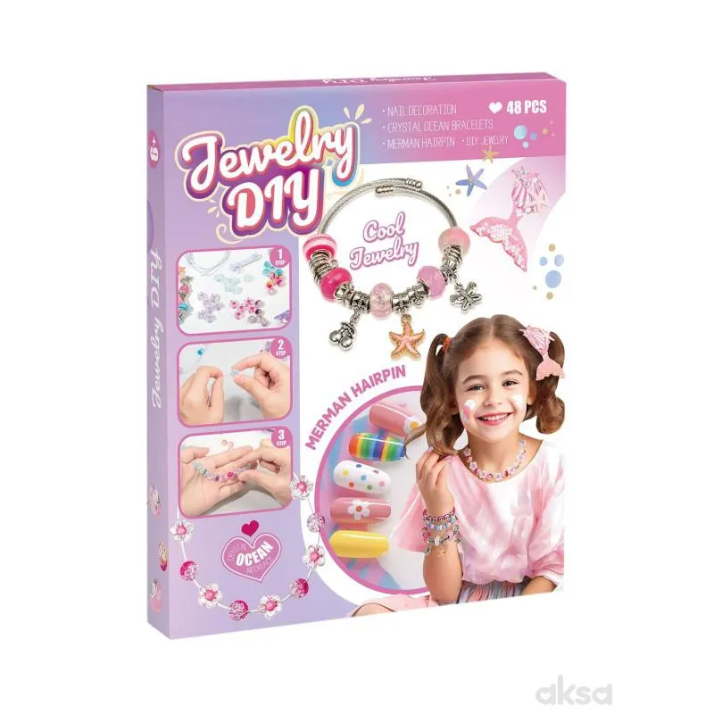 Cute&Cool kreativni set za narukvice i nokte