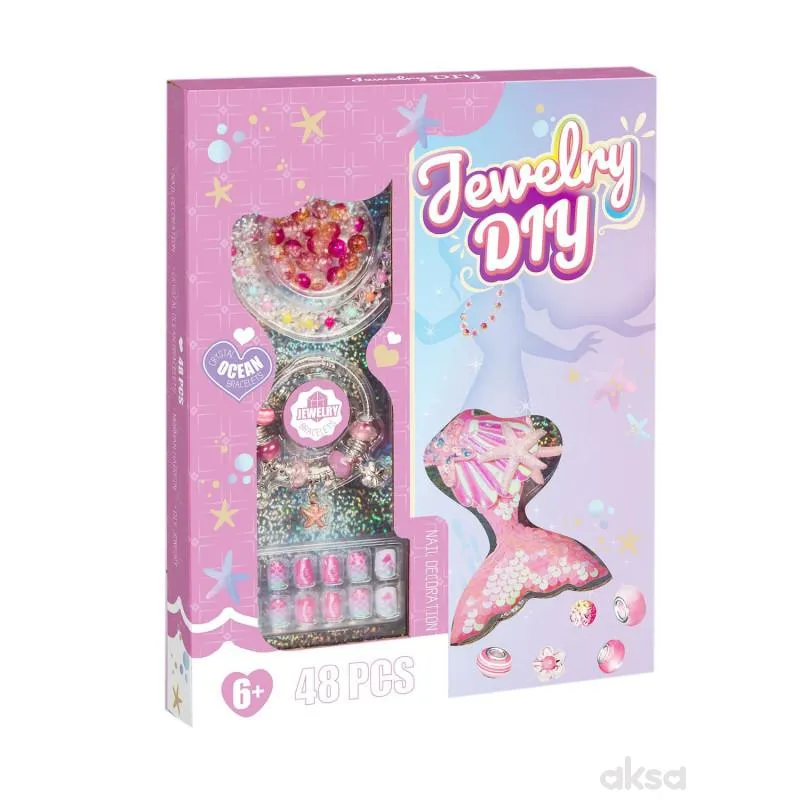 Cute&Cool kreativni set za narukvice i nokte