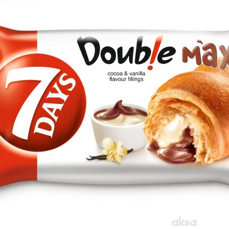 7days double crois.cocoa&vanilla 80g