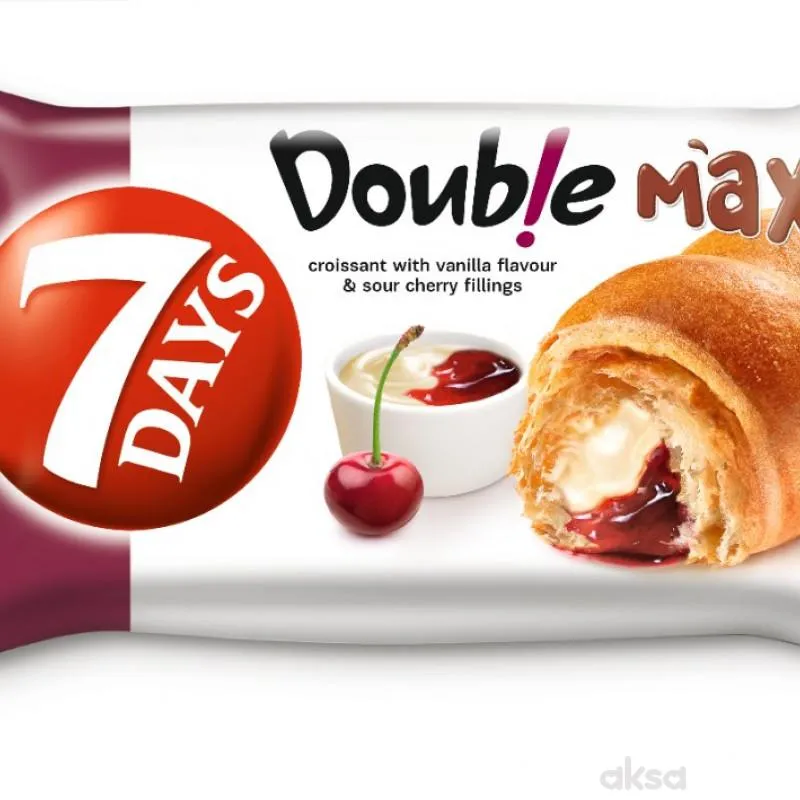 7days double crois.vanilla&cherry 80g