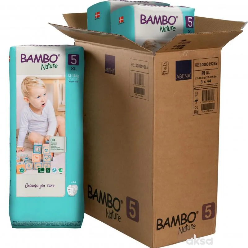 Bambo pelene pak 5, 12-18kg  2+1gratis 
