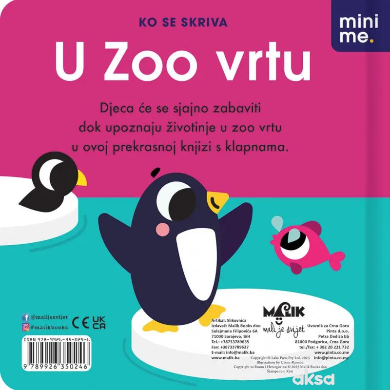 Malik mini me - ko se skriva u zoološkom vrtu 