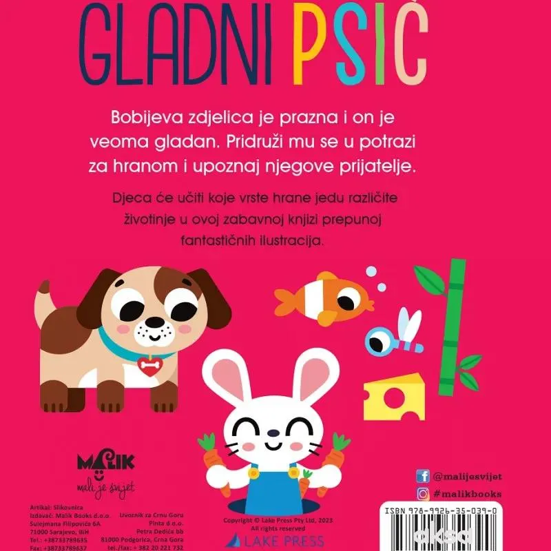 Malik mini me-odrastanje-gladni psić