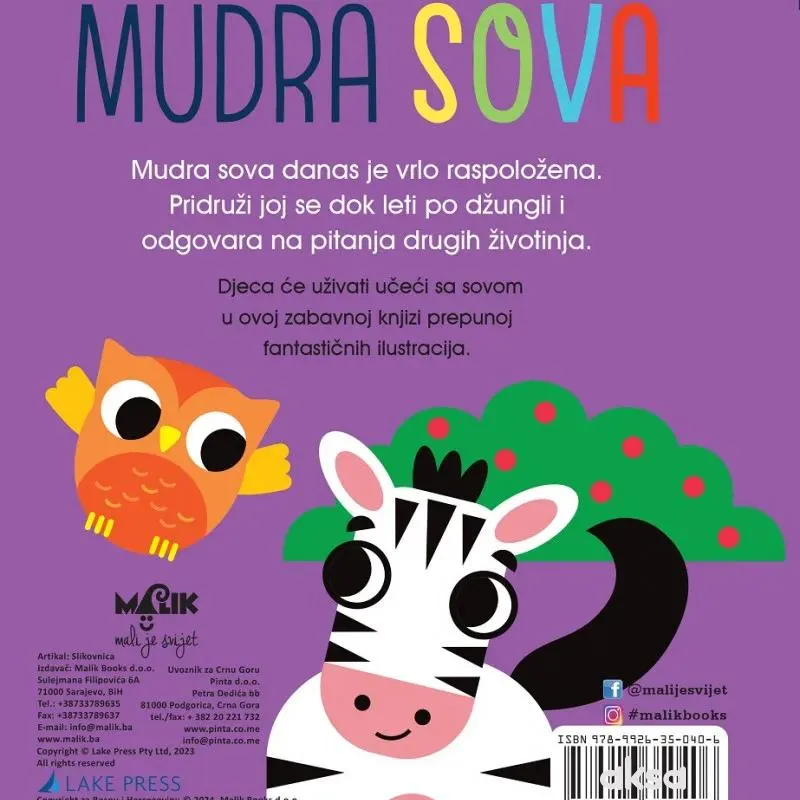 Malik mini me-odrastanje-mudra sova