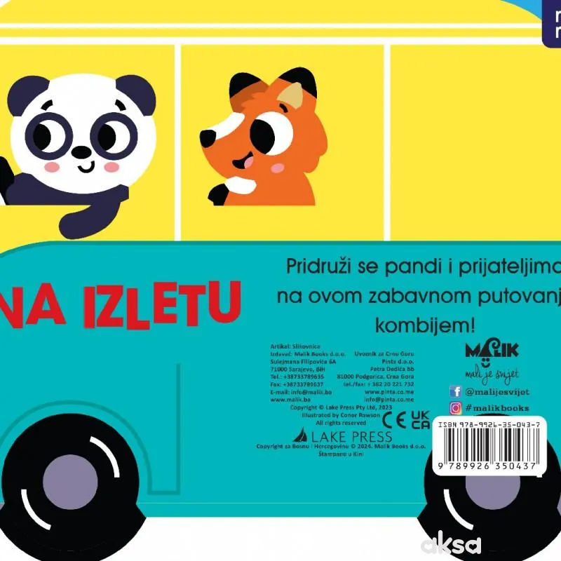 Malik mini me vozila-na izletu