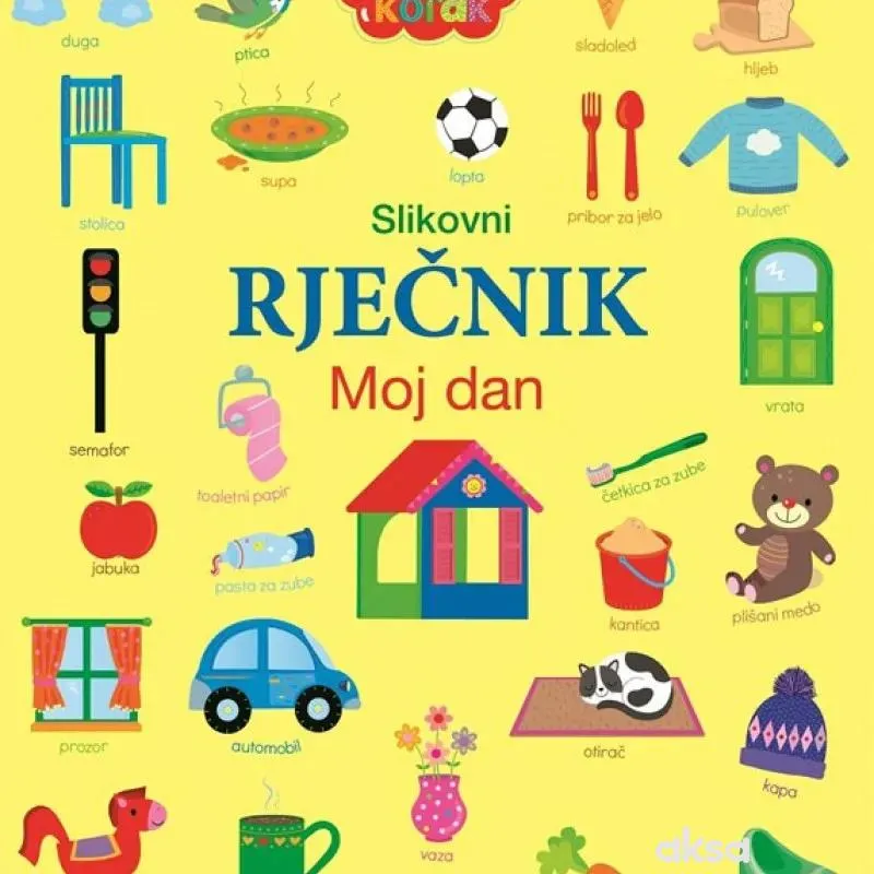 Malik slikovni rječnik-moj dan