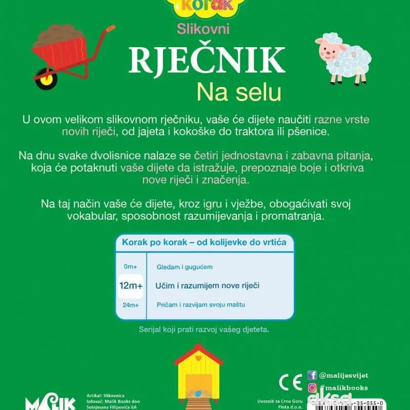 Malik slikovni rječnik-na selu