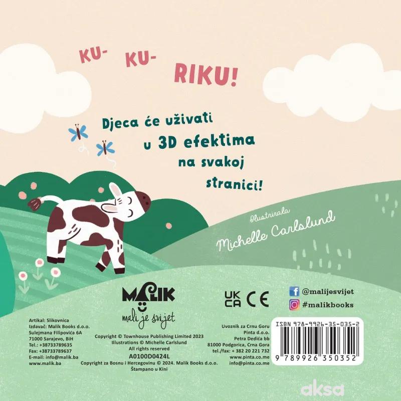 Malik pop-up iznenađenja-seoske životinje 