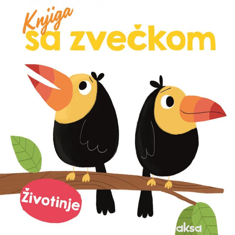 Malik knjiga sa zvečkom - životinje 