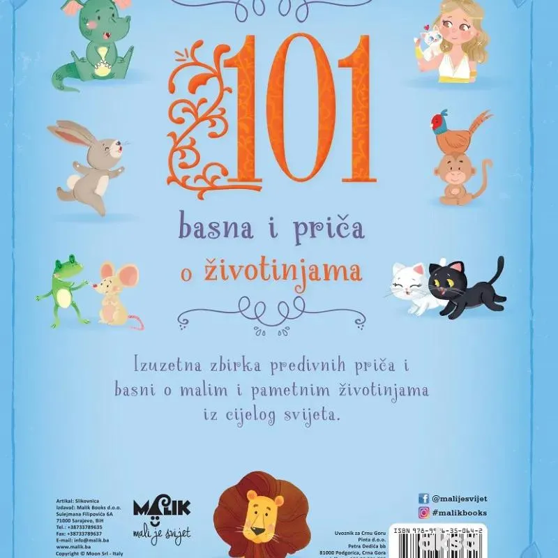 Malik 101 basna i priča o životinjama