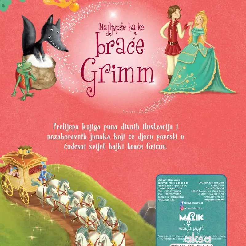 Malik najljepše bajke braće grimm