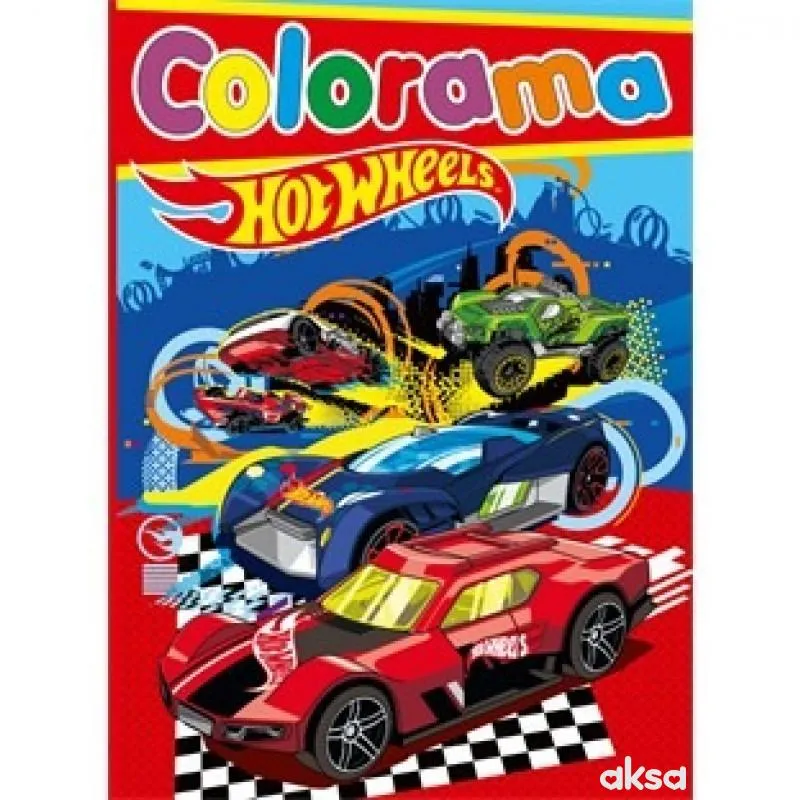 Tomošped bojanka Hot Wheels