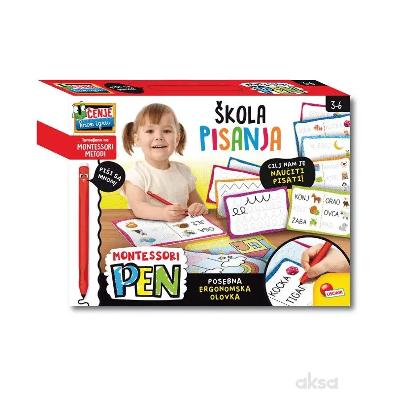 Montessori škola pisanja