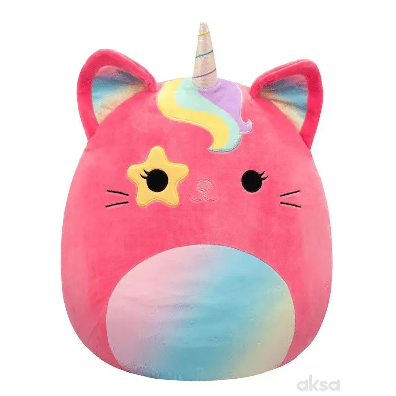 SQU: Squishm. 35cm W20-Sienna-Roza mačka jednorog