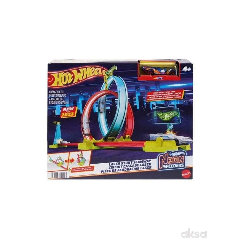 Hot Wheels set staza - neonska superpetlja
