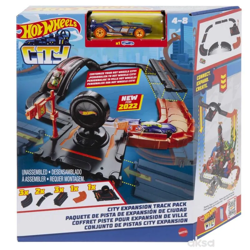 Hot Wheels city track pack