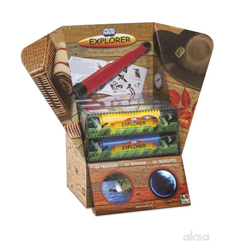 Explorer teleskop (display 12/1) 