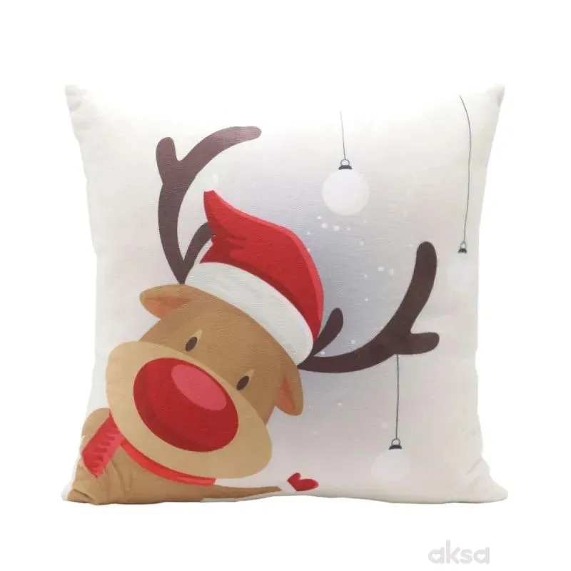 Lillo&Pippo novogodišnji jastuk Irvas, 40x40 