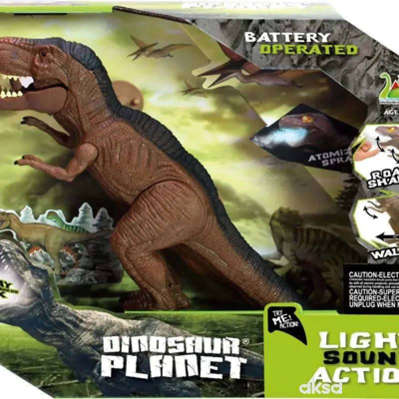 Dinosaurus R/C Izbacuje Paru