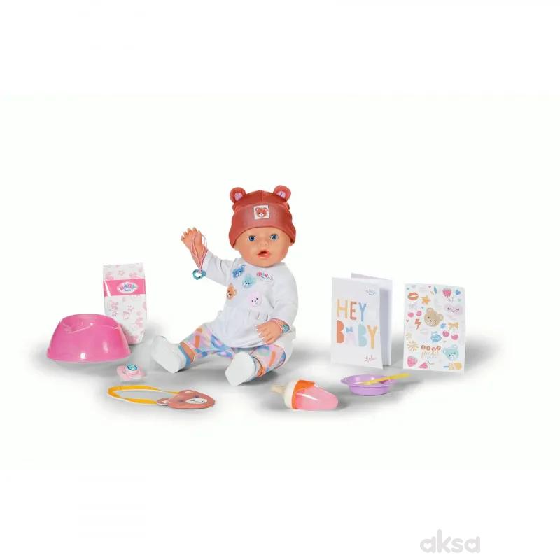 Baby Born lutka Emma teddy style 43cm 