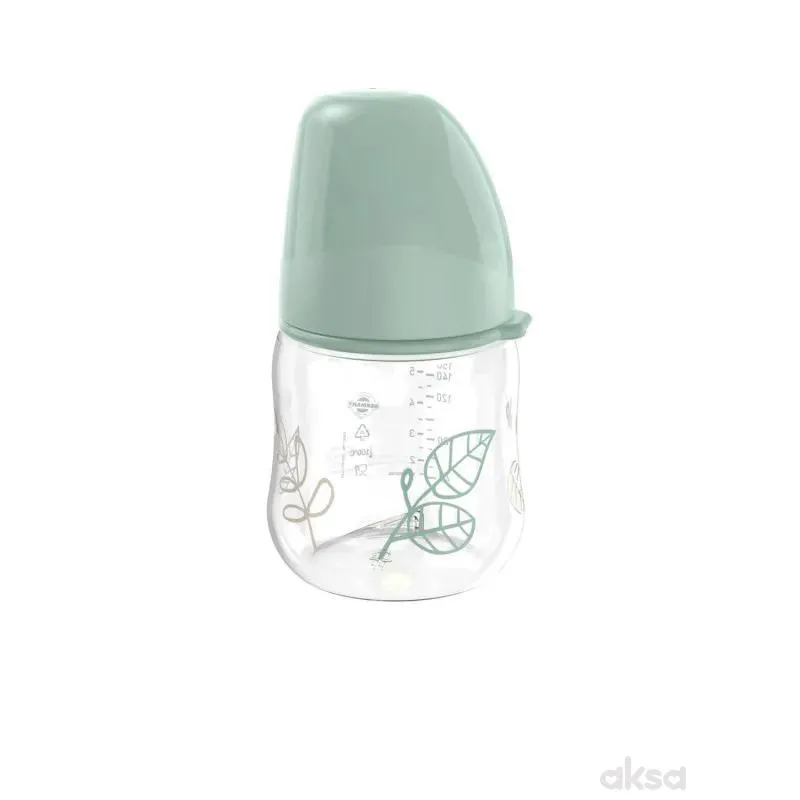 Nip Green PP flašica zelena 120ml 0m+,S protok