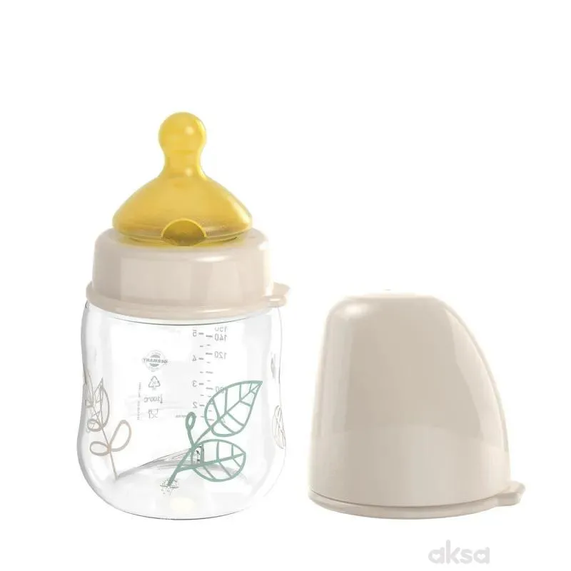Nip Green PP flašica bež 120ml 0m+, S protok