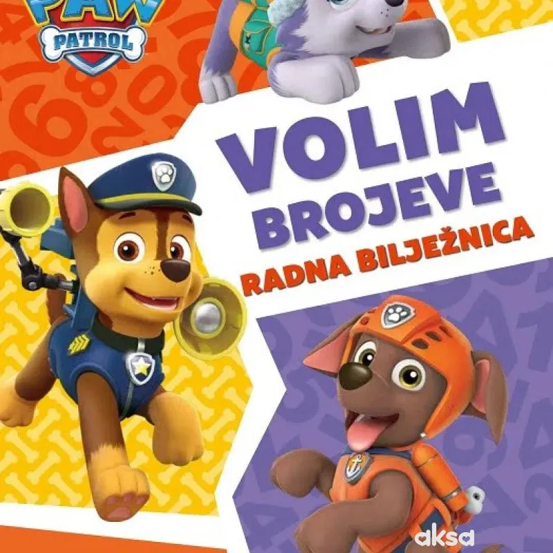 Psići volim brojeve