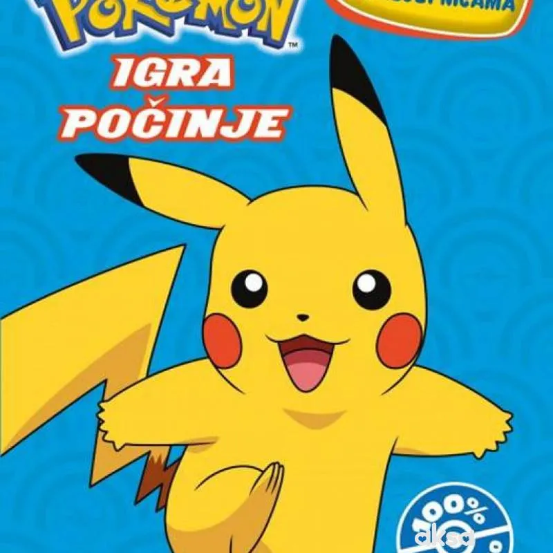 Pokemon - Igra počinje-Zabava za 5 s naljepnicama