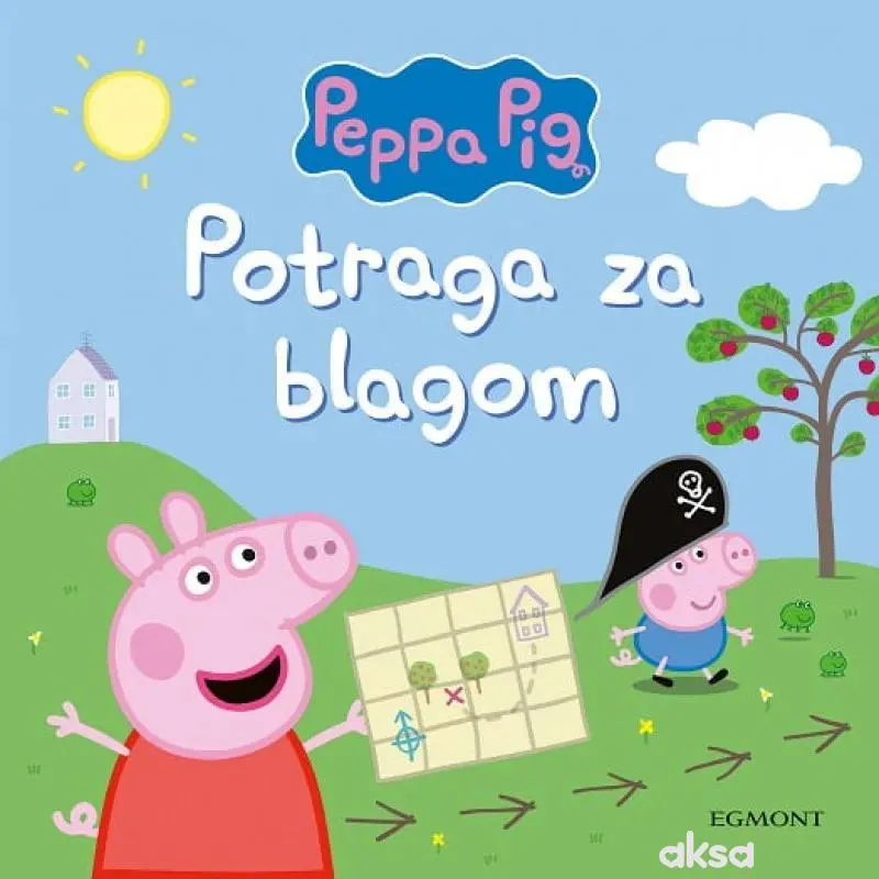 Peppa Pig - Potraga za blagom - HC