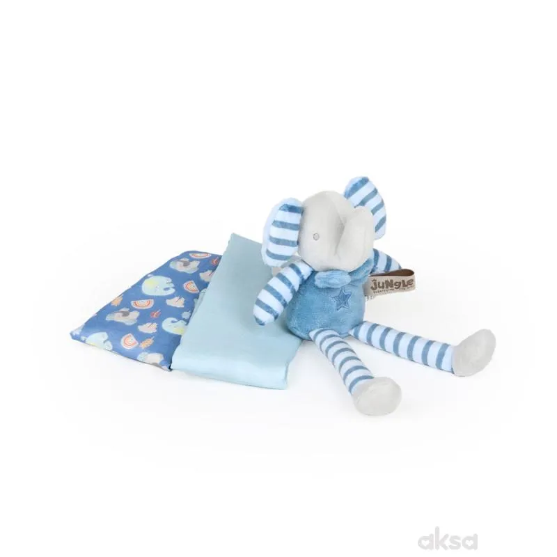Jungle bebi set prvi otisak, plava