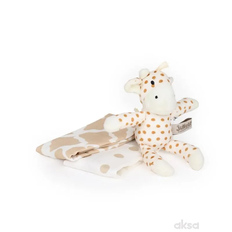 Jungle bebi set prvi otisak, bež
