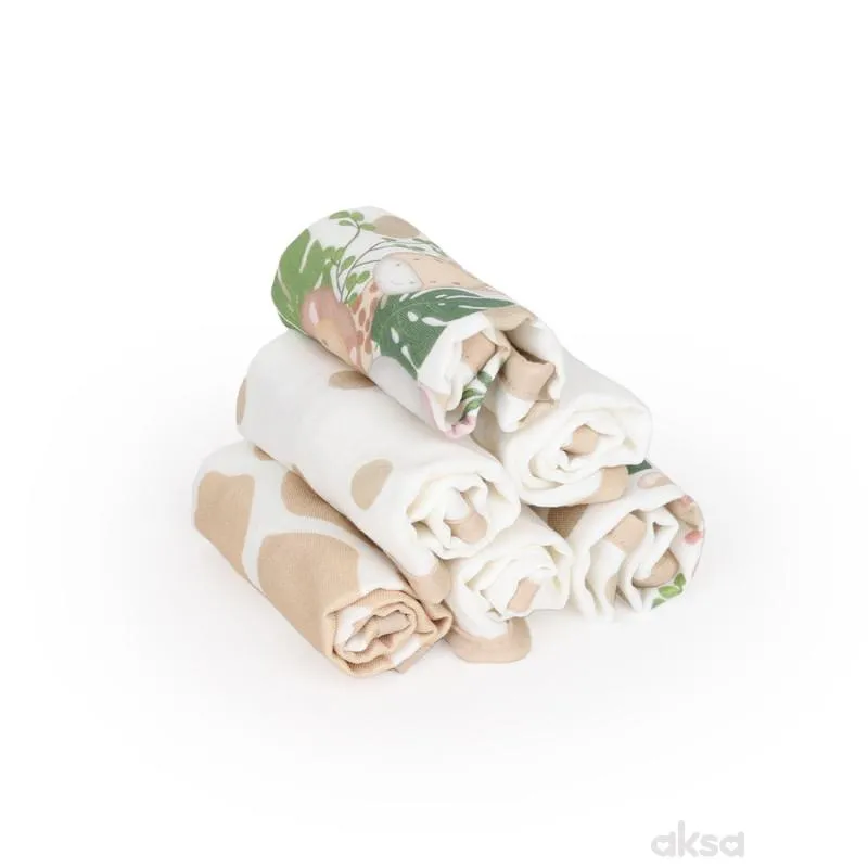 Jungle bebi set prvi otisak, bež