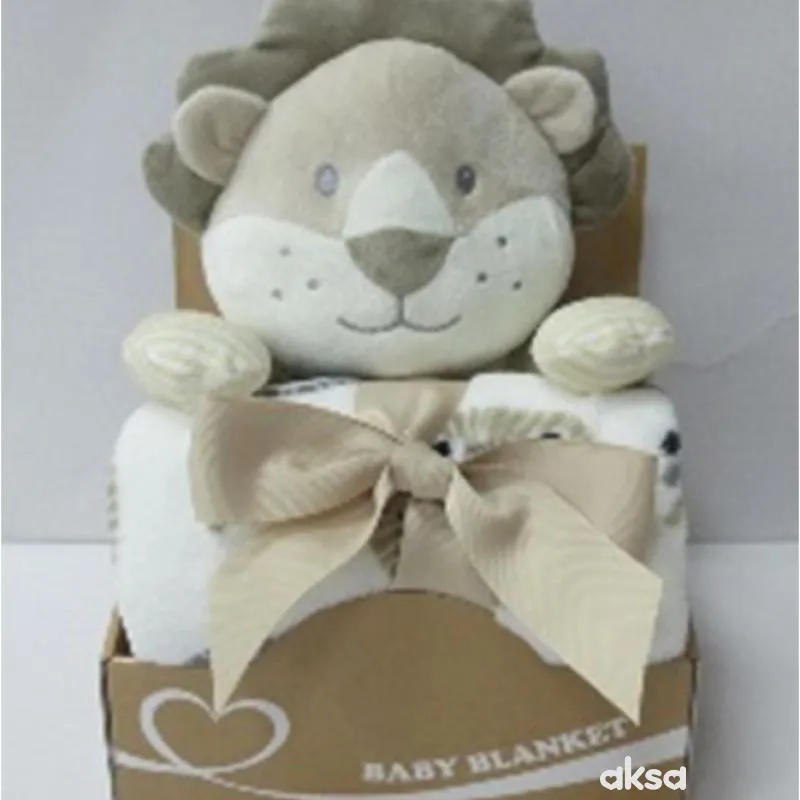 Jungle Baby set igračka i ćebe lav