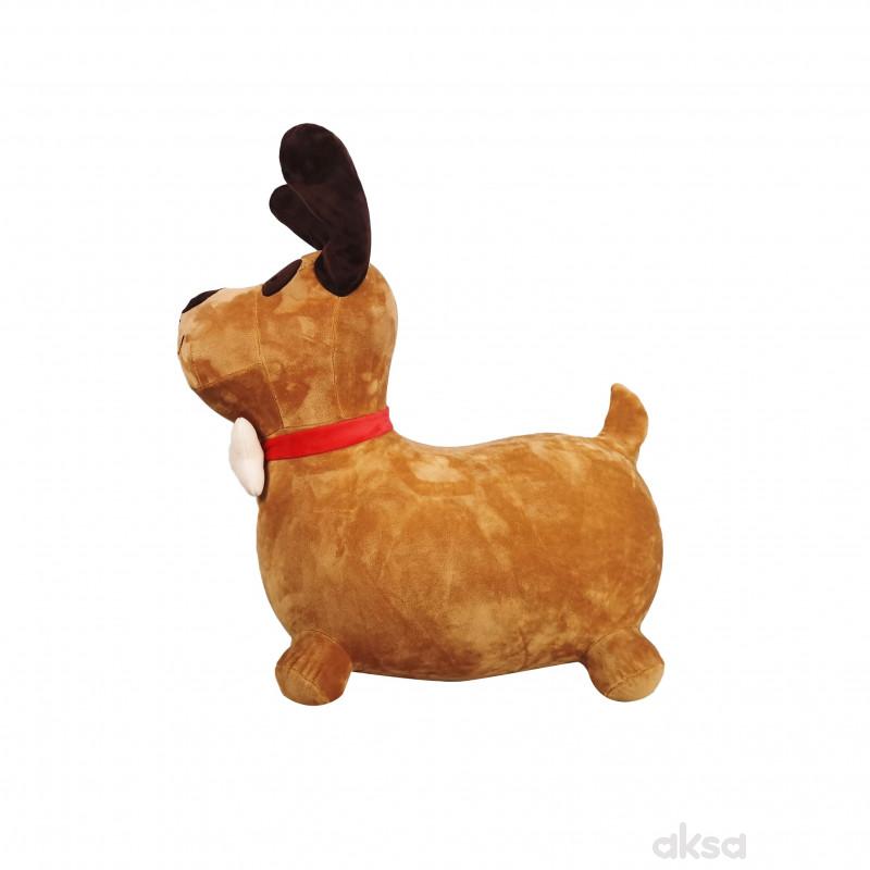Cute&Cool igračka za skakanje plišana kuca 