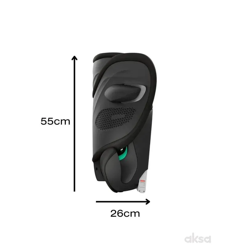 Cybex a-s Solution G2 i-Fix (100-150cm)Magic Black 