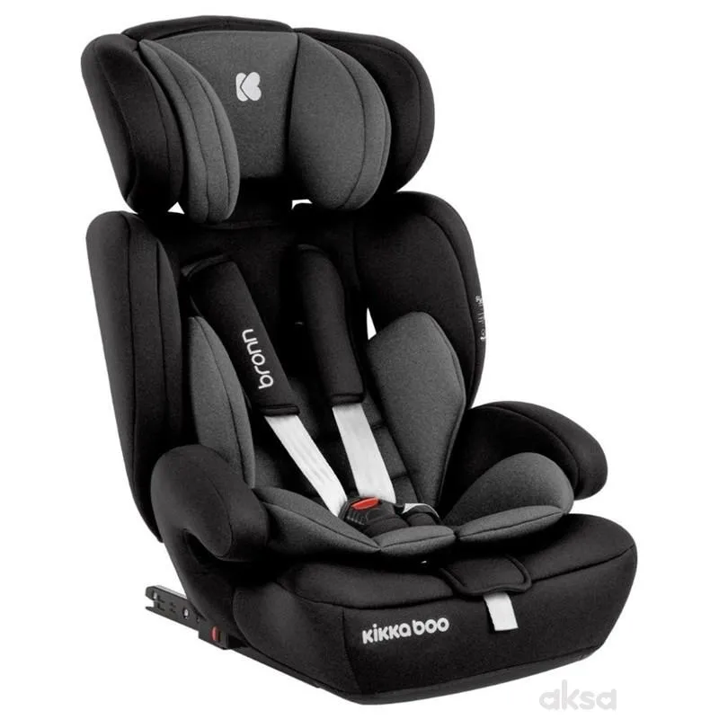 Kikka Boo a-s Bronn isofix 9-36kg, black
