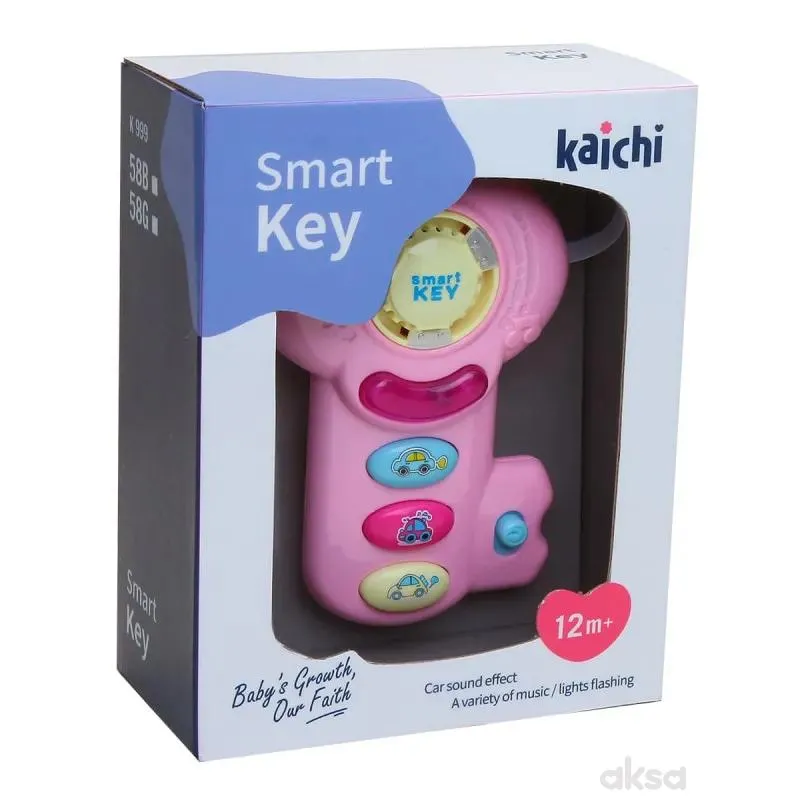 Hk Mini igračka pametni ključevi, roze