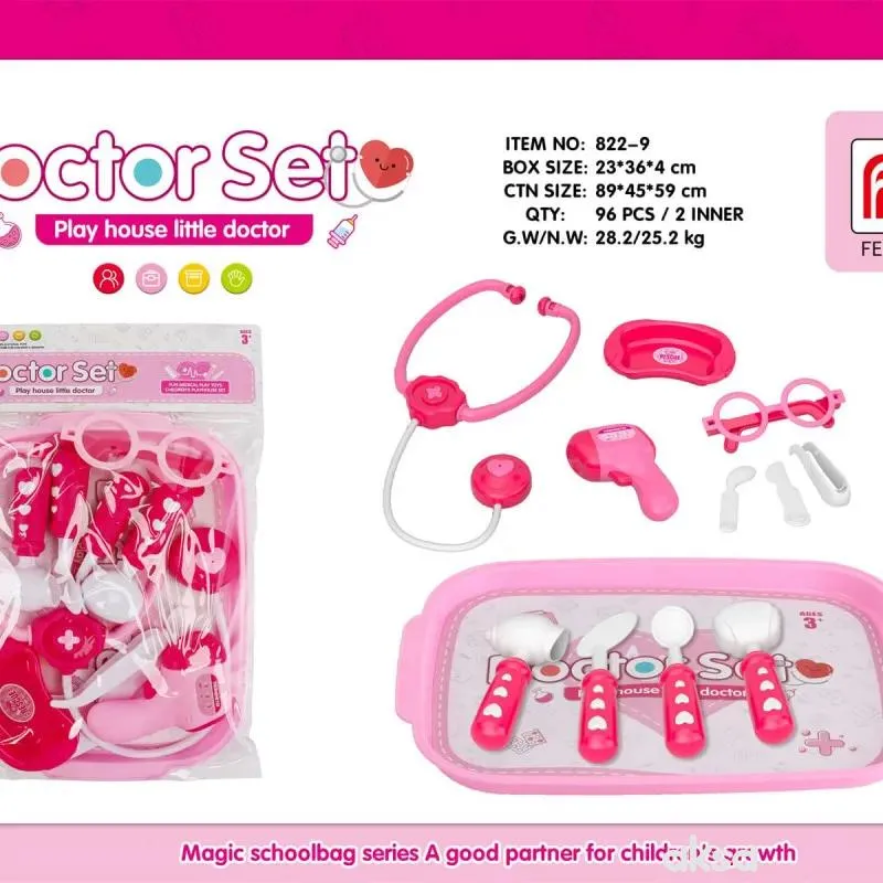 Hk Mini doktorski set, roze