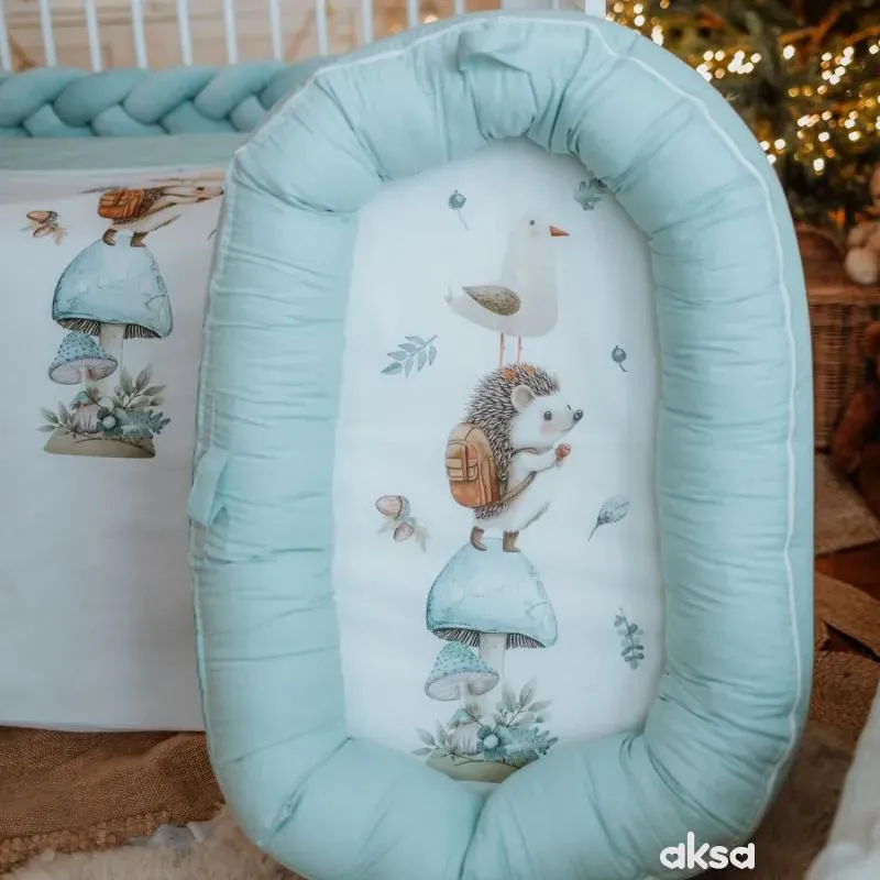 Baby Textil gnezdo Jež